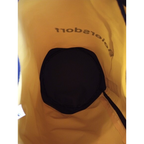 Air-Tex Boating Convertable Backpack Duffle Bag Yellow Navy NEW - Picture 4 of 11